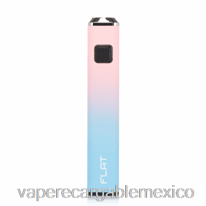 Vape Recargable Yocan Flat 510 Bateria Azul Rosa